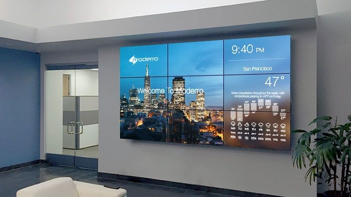 Retail Video Wall